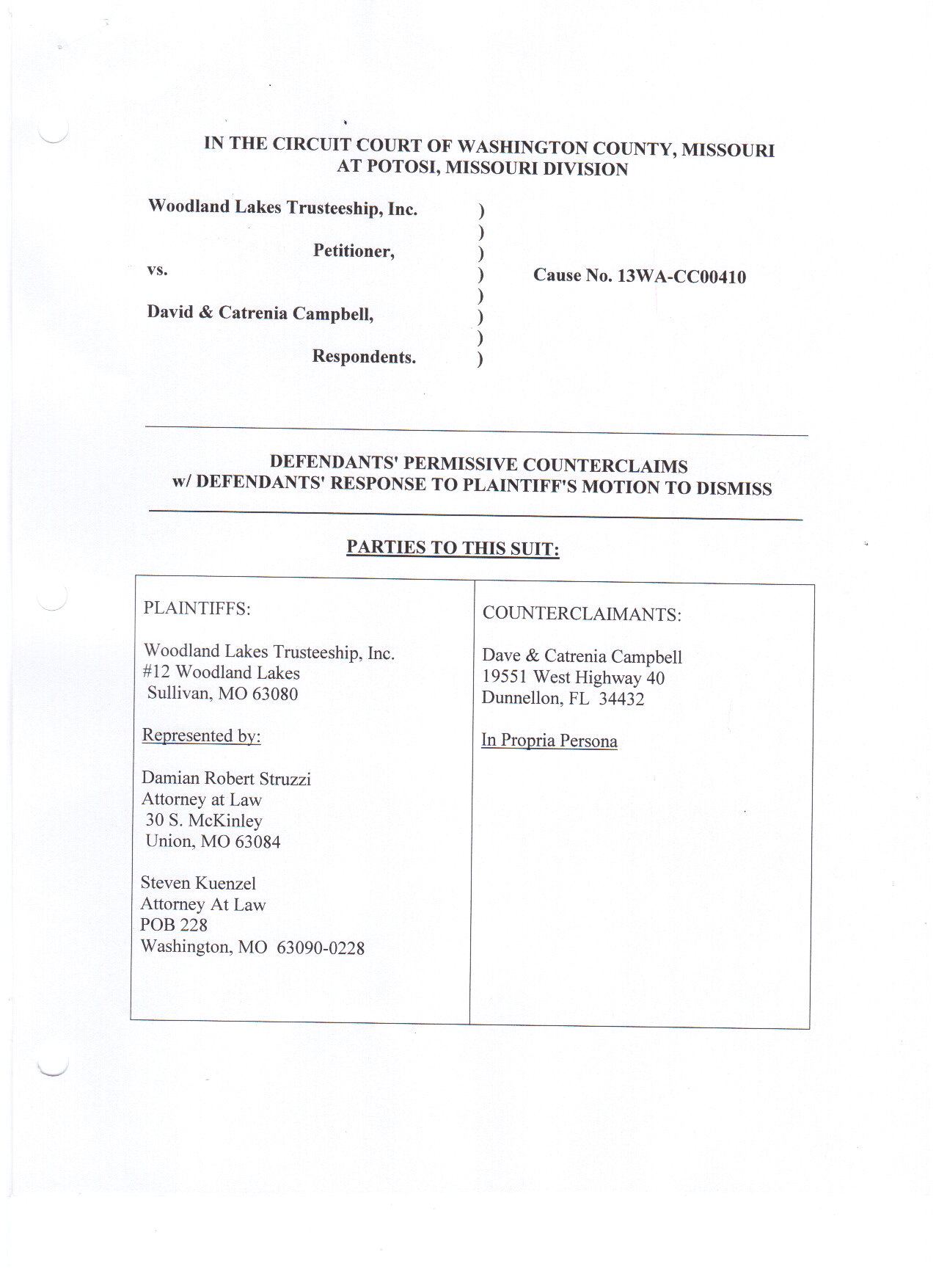 Permissive Counterclaims