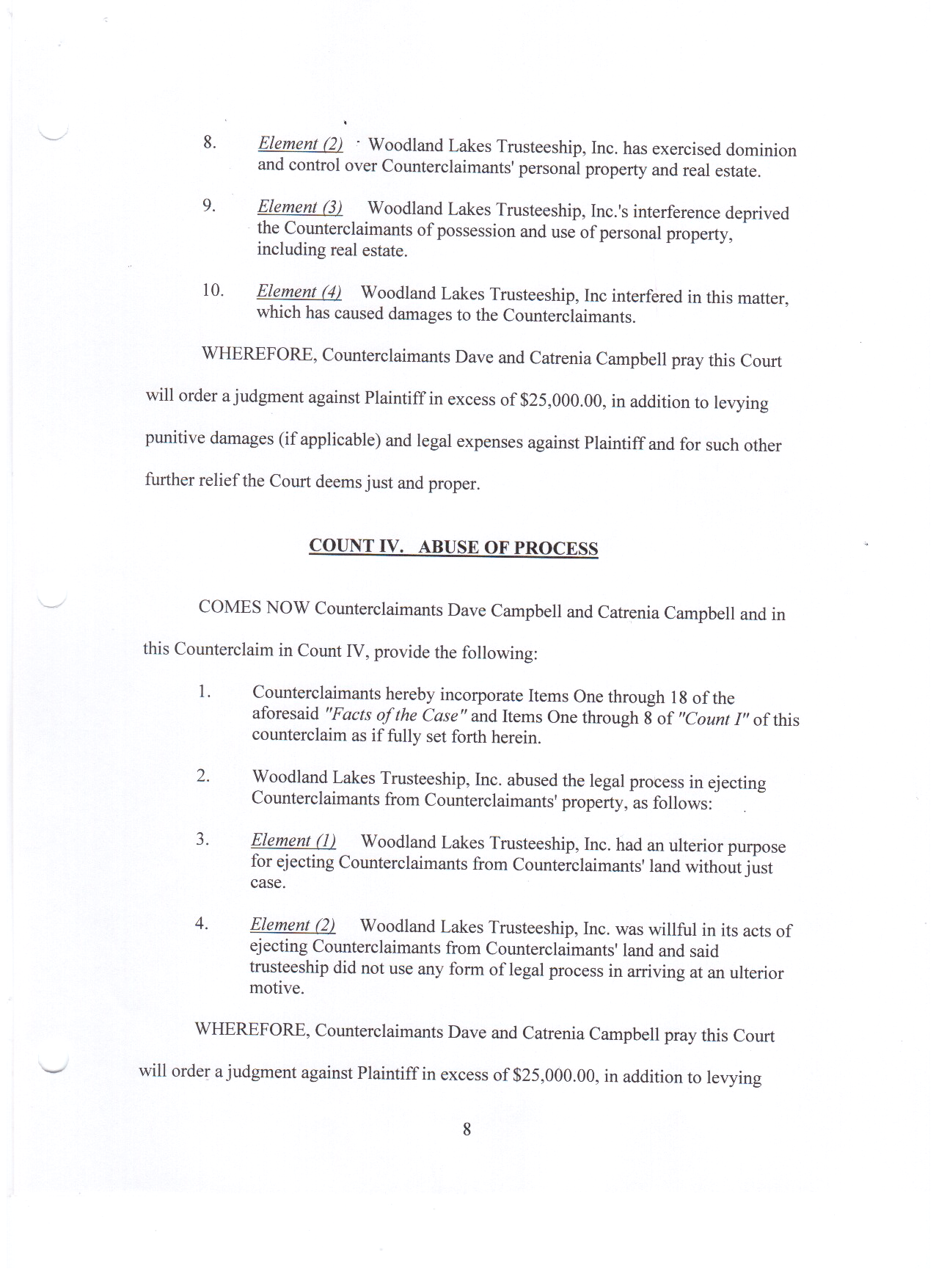 Permissive Counterclaims