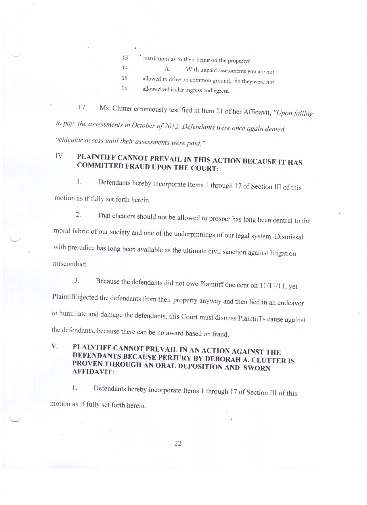 Motion to Dismiss