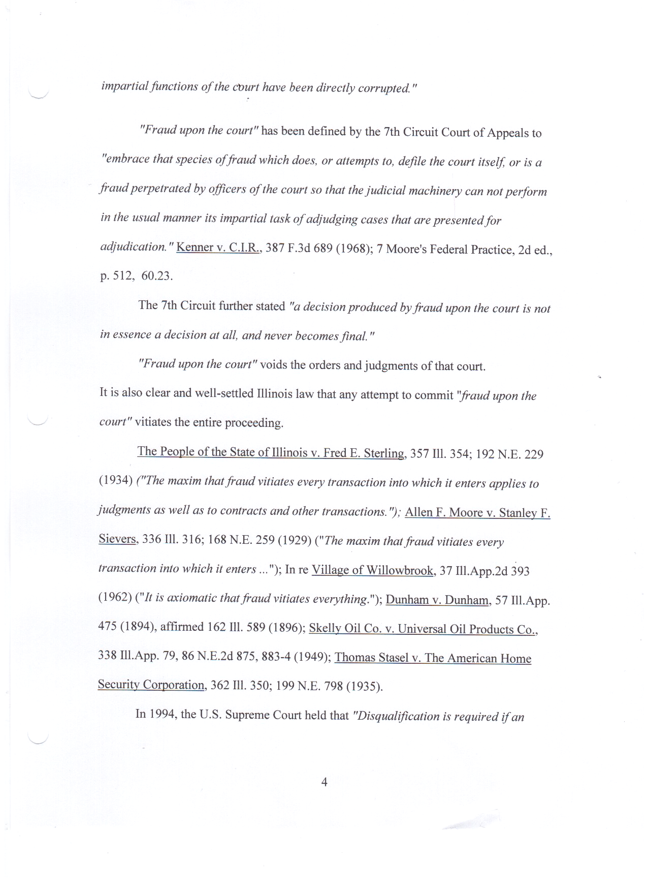 Opposing Memorandum
